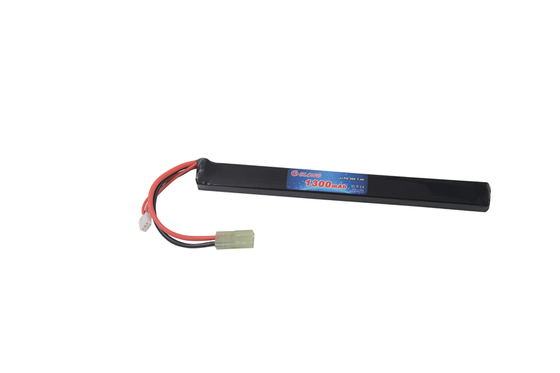 Airsoft Battery Li-PO 1300mAh 2S 7.4V 