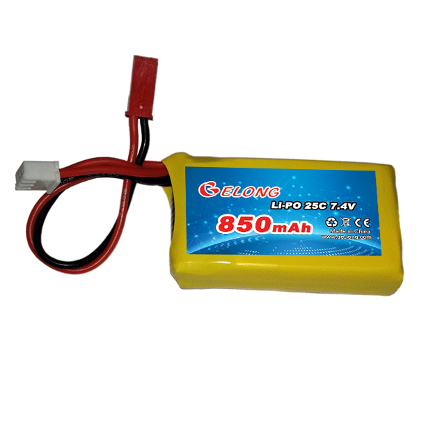 RC Hobby Li-PO 850mAh 7.4V 25C